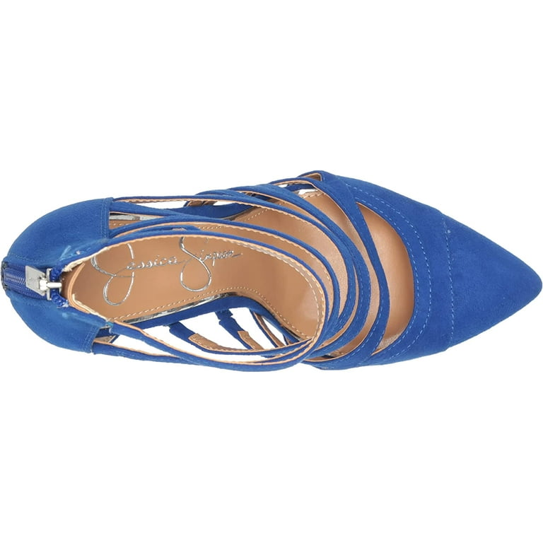 Jessica simpson top cobalt blue shoes