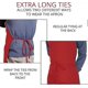 thumbnail image 4 of 2 Pack Adjustable Bib Apron with 2 Pockets Waterdrop Resistant Cooking Kitchen Apron for Men, Women with Long Ties, 4 of 4