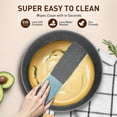 thumbnail image 3 of DishDelight Induction Nonstick Pots and Pans Set, 12 Piece Kitchen Cookware Sets, Nonstick Granite Cooking Pot and Pan Set with Frying Pans & Saucepans, Gray, 3 of 7