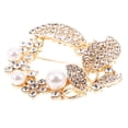 thumbnail image 1 of unbranded Dorado En De Hoja Con Perla Y Detalle En Para Trajes Y, 1 of 6