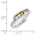 thumbnail image 3 of 14K White Gold Family Jewelry Diamond Semi-Set Ring XMRW39/3, 3 of 3