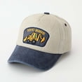 thumbnail image 2 of Byoo Toddler Boys Loader Patch Baseball Hat Two Tone Layout Seaside Outdoor Baseball Hats, 2 of 3