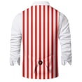 thumbnail image 4 of Gilet pour Hommes pour Usage Quotidien - Gilet Sans Manches Rayé Formel pour Tenue Décontractée et de Fête Adaptée à Toutes les Saisons, Design Réfléchi Polyvalent pour le Week-End, 4 of 6