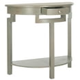 thumbnail image 2 of SAFAVIEH Liana Solid Rustic Demilune Console with Storage Drawer, French Grey, 2 of 5