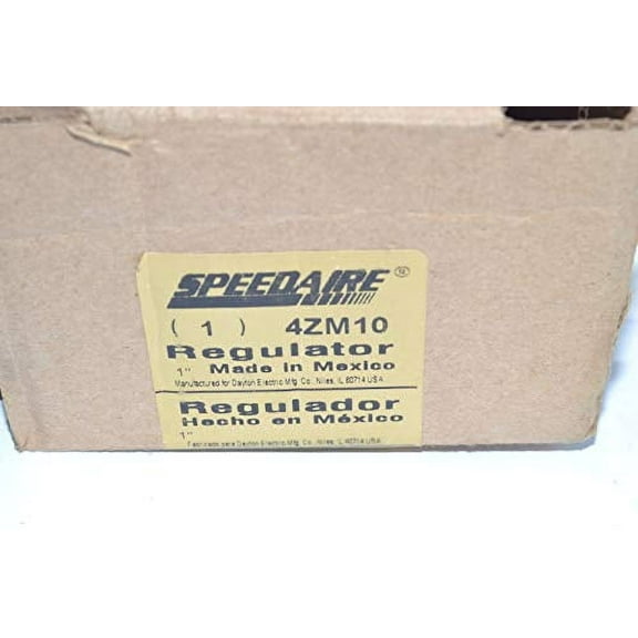 Speedaire, 4ZM10, Air Regulator, 1 In. NPT, 480 cfm, 300 psi
