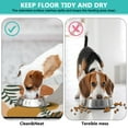 thumbnail image 4 of Dog Mat Pet Feeding Mat for Food and Water Absorbent 20x12in Quick Dry Dog Water Bowl Mat, 4 of 7