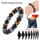 thumbnail image 4 of Pulsera triple ANGGREK de ojo de tigre y Hematita, 4 of 8