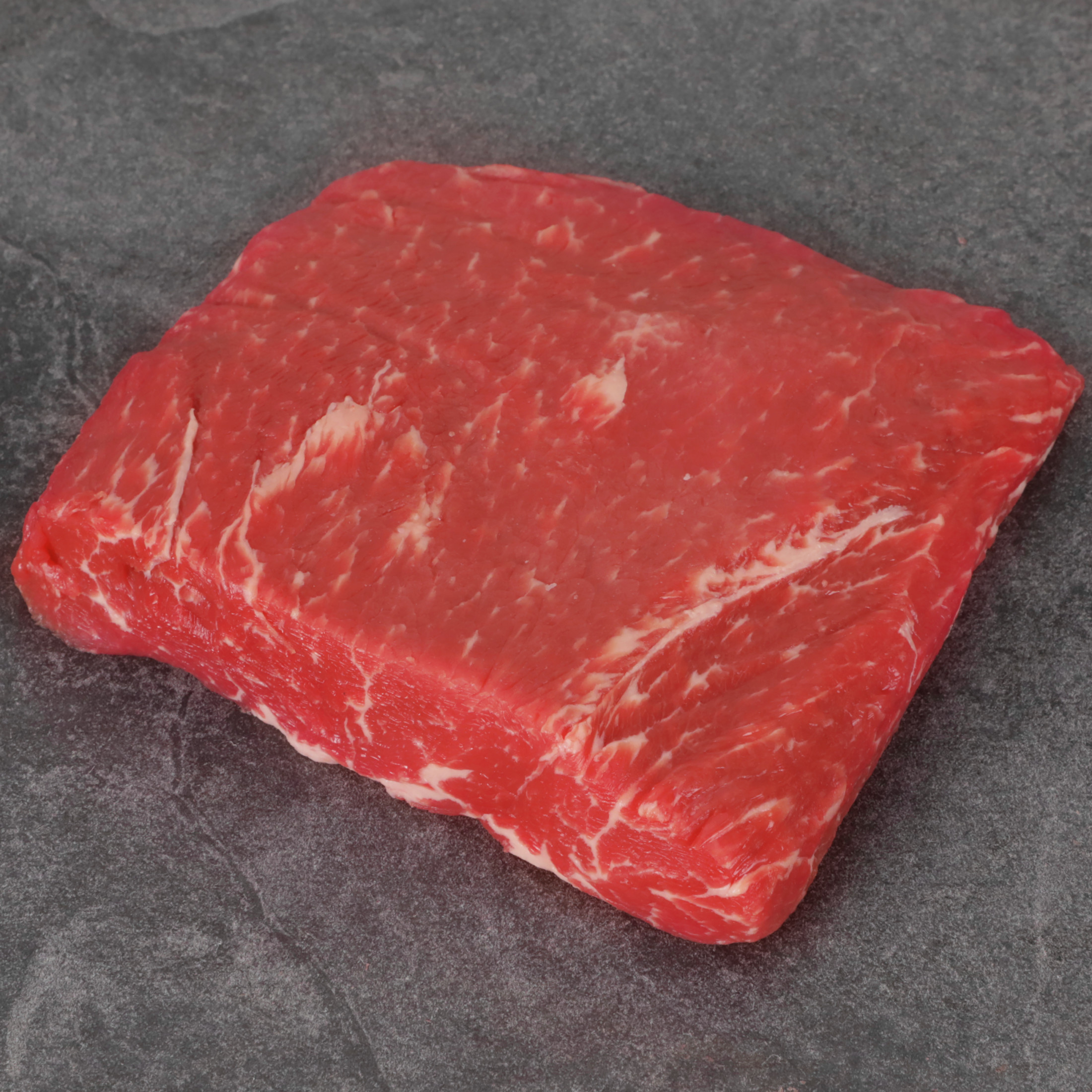 Flat Iron Steak, Choice Angus Beef, 1 per Tray, Fresh, 0.45 - 0.9 lb