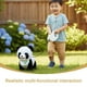 thumbnail image 5 of Juguetes de piscina, juguetes para bebés, juguetes para niños pequeños Pandas robóticos interactivos con sensor táctil, imitan la voz, sonidos realistas de lamido, incluye correa y control remoto, jug, 5 of 9