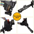thumbnail image 2 of Turn Signal Windshield Wiper Hazard Cruise Switch for Chevy Tahoe S10 GMC C1500, 2 of 5