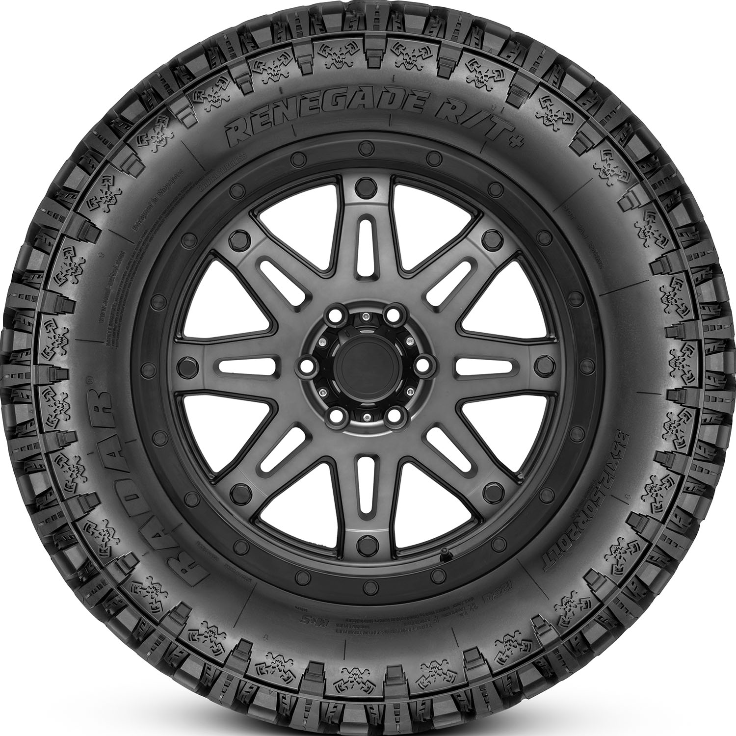 Radar Renegade R/T+ All Terrain LT35X12.5R22 117Q E Light Truck Tire ...