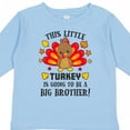 thumbnail image 4 of Inktastic This Little Turkey is Going to Be a Big Brother Boys Long Sleeve Toddler T-Shirt, 4 of 5