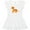 AA-White, variant on Inktastic Tiger Girls Toddler Dress