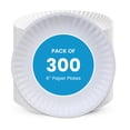 thumbnail image 1 of Perfectware - Kitchen Essentials - Plato de papel de 6 a 300 pulgadas, color blanco (300 unidades/paquete), 1 of 8