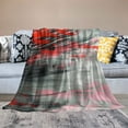 thumbnail image 2 of Orinice Abstract Brush Strokes Warm Lightweight Blanket Soft Fleece Throw Blanket for All Seasons - Cow Gifts Blanket, Long-Lasting Plush Blankets 60x80in, 2 of 6