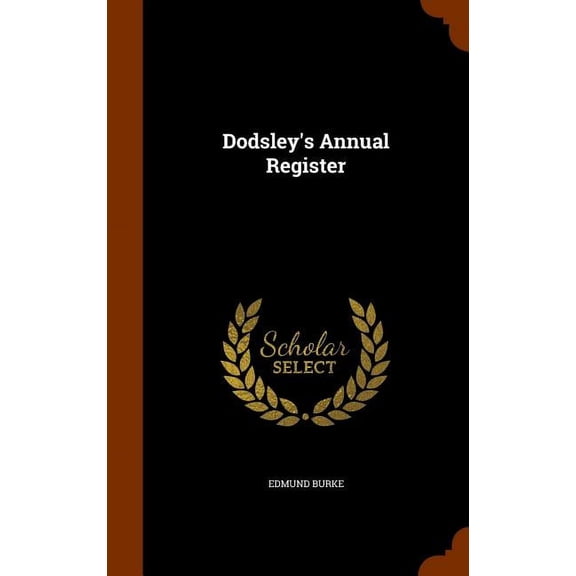 Dodsley's Annual Register (Hardcover)