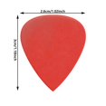 thumbnail image 3 of KNFATEQVEDG Guitar Picks for Guitar Duralin Material Precision Plectrum with Grip Angle for Enhanced Playability, 3 of 4