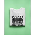 thumbnail image 3 of Do Cats Eat Bats? Design Sweatshirt Men -Image by Shutterstock, Male 4X-Large, 3 of 4
