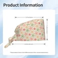 thumbnail image 4 of Yiaed Colorful Starfish Print Turban Hat for Women Men Comfortable Adjustable Cleaning Working Cap with Sweatband, 4 of 4
