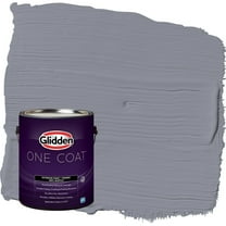Glidden One Coat Flannel Pajamas / Grey Flat Exterior Paint with Primer, 1 Gallon