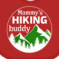 thumbnail image 4 of Inktastic Mommy's Hiking Buddy with Mountains and Trees Boys or Girls Baby Bib, 4 of 4