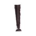 thumbnail image 2 of I35 Fawne Flat Riding Boots, Chocolate, 2 of 6