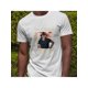 thumbnail image 1 of Trace Adkins Men's 180g Pure Cotton T-shirt Short Sleeved Round Neck, Sweat Absorbing, Breathable And Comfortable White Color, 1 of 7