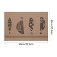 thumbnail image 3 of Weloille Bathroom Non Slip Floor Mat 1.31 x 1.97 Feet, Water Absorbent Quick Dry Soft Bath Rug, Machine Washable Stain Resistant Entrance Mat, for Shower Room Bathroom Entryway Kitchen Use, 3 of 6