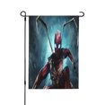 thumbnail image 1 of Bandera de jardín de temporada de Spider-Man, bandera de doble cara, bandera navideña para decoración navideña al aire libre., 1 of 8
