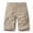 A_ Khaki, variant on New Summer Arrivals YLSDY Cargo Shorts Casual Drawstring Elastic Waist Short Pants Button Up Pockets Flowy Fashion Solid Color Sweat Shorts Brown XL