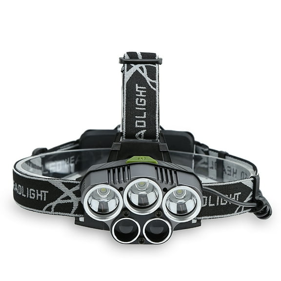 Headlamp, Waterproof Head Lamp, 5 LED Super Bright Hands Free Flashlights, Bright Motion Sensor Head lamp Flashlight for Camping, Hiking, Hard Hat
