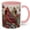 Pink, variant on BotanicalCardinal Coffee Mug,11Oz Red CardinalBird Botanical Coffee Mug,Bird Lover Mugs,Spring Garden Nature Gift for Home Office,Ceramic Red Handle Cup,Cozy Nest Family Theme Gift