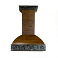 thumbnail image 7 of Zline Kitchen and Bath ZLINE Ducted Wooden Wall Mount Range Hood in Antigua and Walnut 30 in., 7 of 7