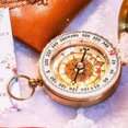 thumbnail image 2 of fastboy Rustproof Outdoor Compass With Easy-to-Read Large Dial Plate Delicate Pattern Dad for Daughter, 2 of 6