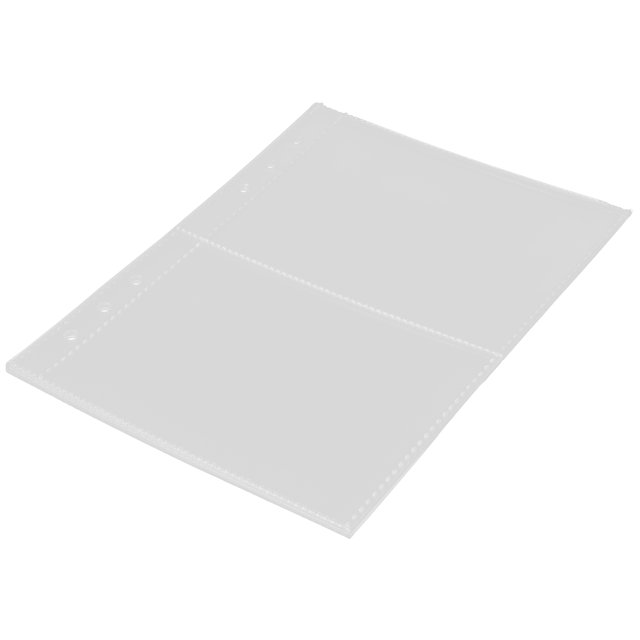 QUMIIRITY 50Ud Fundas Transparentes Para Álbum De Fotos Ideal Para Guardar Tarjetas Y