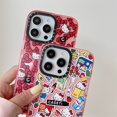 thumbnail image 4 of Funda Acrílica De Purpurina KT Cat Kitty CASETiFY Para IPhone 11 12 13 14 Pro Max A Prueba De Golpes 13 12, 4 of 4