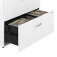 thumbnail image 5 of BBF Office in an Hour 2-Drawer Engineered Wood Lateral File Cabinet in White, 5 of 8