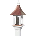 thumbnail image 2 of Good Directions Large Seed Capacity Bird Feeder, Pure Copper and Vinyl, 2 of 2