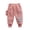 Pink, variant on Chenyin Infant Baby Boys Girls Fleece Pants Warm Print Trousers Sweatpants with Pockets Boys Girls Fall Winter Padded Casual Pants for Toddler 3 Months-4 Years
