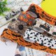 thumbnail image 4 of Cintas de grogrén para Halloween, cintas de poliéster con estampado de Calavera, calabaza, fantasma, murciélago, telaraña, sombreros, 1,5 pulgadas X 5 yardas, 4 of 4