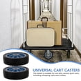 thumbnail image 3 of 2 Pcs Roues de Fauteuil Roulant Roulettes de Chariot Universelles Roulettes de Remplacement pour Fauteuil Roulant, 3 of 8