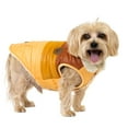 thumbnail image 3 of Vibrant Life Winter Puffer Coat for Cats & Dogs, Brown and Orange, Small, 3 of 8