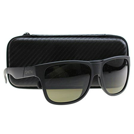 Men's Lowdown XL Chroma Pop Polarized Sunglasses (Gray Green Lens), Matte Black