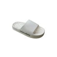 thumbnail image 3 of Gomelly Unisex Shower Slippers Beach Flat Sandal Slip On Slide Sandals Quick Drying Slides Indoor Outdoor Bathroom White 5.5-6, 3 of 5