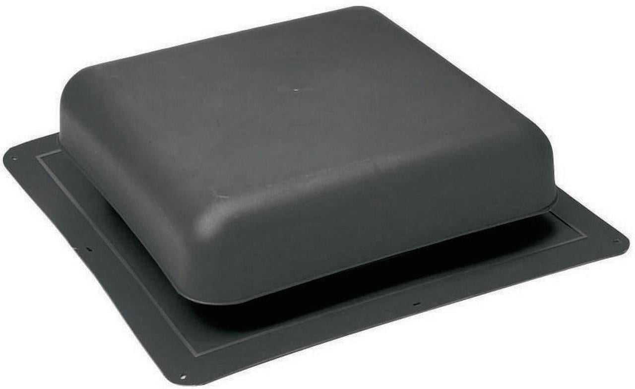 GAF Master Flow RT65WW Square Top Roof Louver, 60 sq-in, Plastic Resin by Ll Building Products