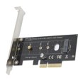 thumbnail image 1 of M.2 SSD Adapter Card PCIE 3.0 x4 to M.2 NGFF Hard Drive Universal Host Controller Expansion, 1 of 7