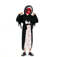 thumbnail image 3 of Gyratedream Kids Halloween Grim Reaper Costume, Fancy-Dress Outfit for Boys Girls Dress Up Party 5-14 Years, 3 of 5