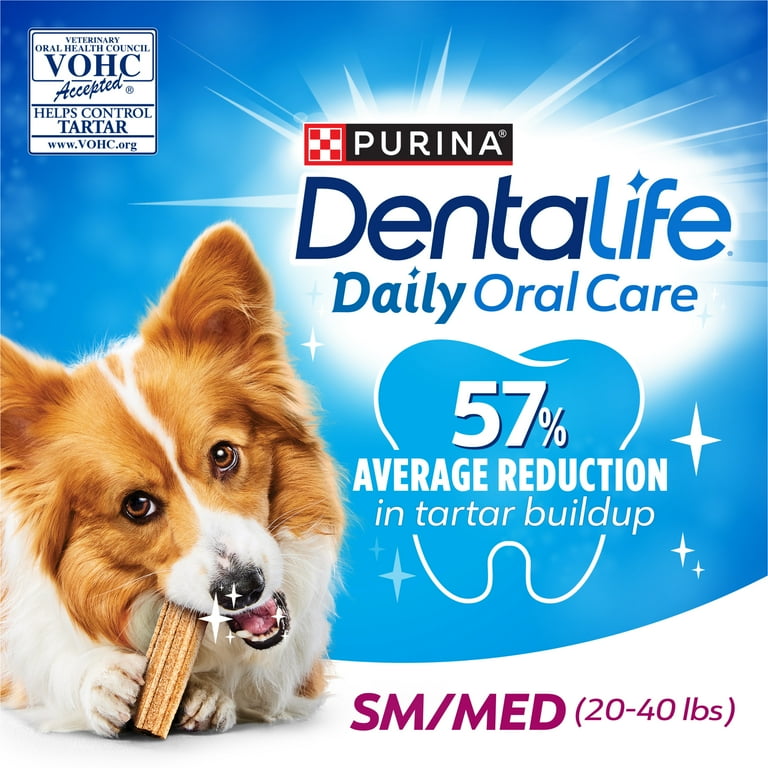 Purina dentalife daily oral care dog shops treats