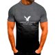 thumbnail image 3 of Camiseta deportiva informal para hombre, camiseta de cuello redondo de manga corta con solapa y degradado 3D de moda de verano europea y americana para hombre, 3 of 5