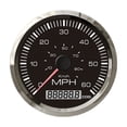 thumbnail image 1 of 85mm British Style GPS Speedometer Digital Drive Direction 35MPH 60 MPH 80 MPH Red Yellow Backlight For Car Motorcycle Universal ,High Precision, 1 of 7